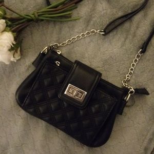 Crossbody Faux Leather Quilted Bag